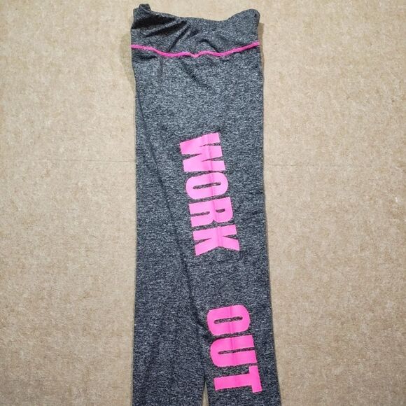 Silver Leg Work Out Ankle Women's Athletic Leggings #6 - Picture 1 of 4